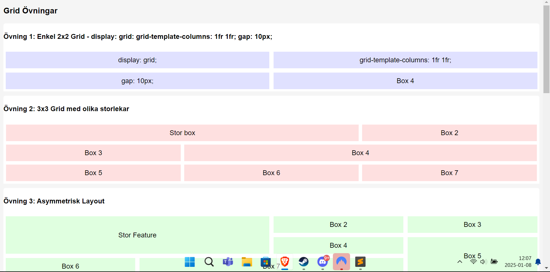 Uppgift 8.1